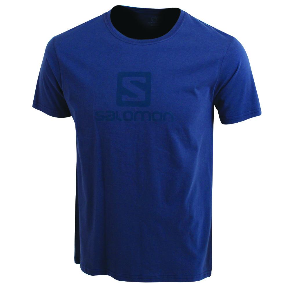 Salomon T-Shirts South Africa - SALOMON ACHIEVE SS B - Kids T-Shirts Navy